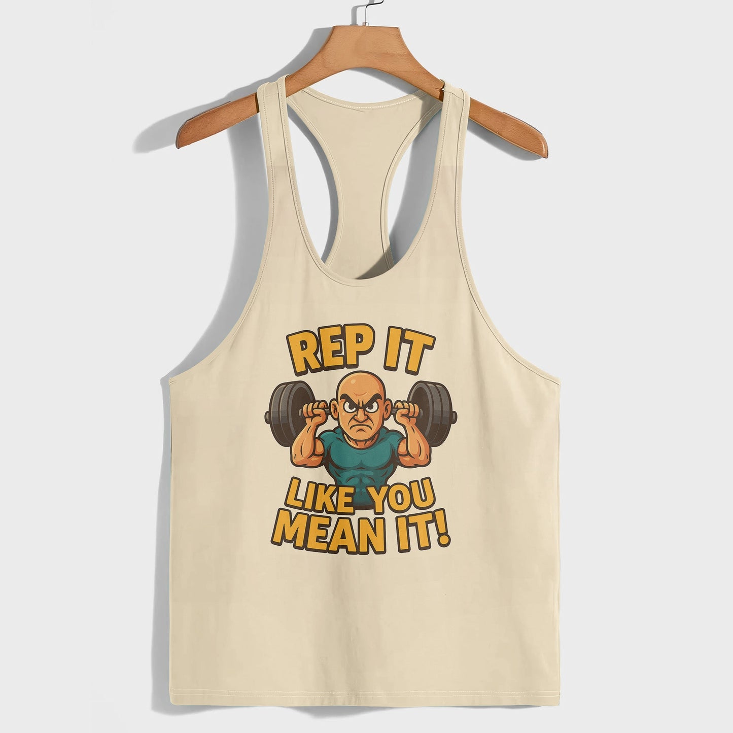 Bodybuilding Racerback Tank Top- TT02107