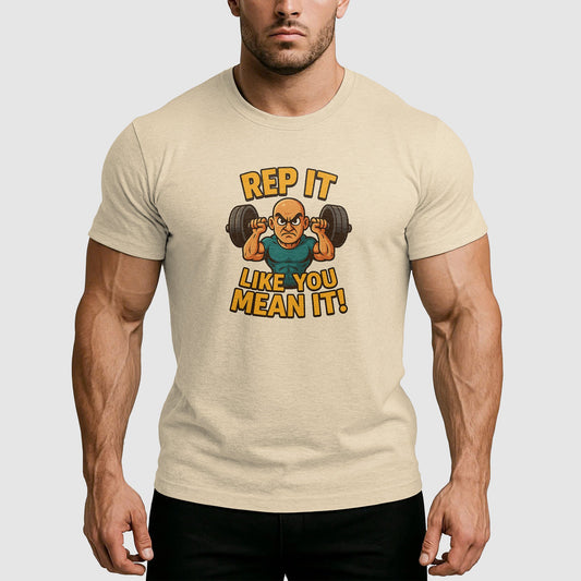 Ultimate Gym T-shirt for Men: Stay Cool and Comfy During Intense Workouts- TT02212