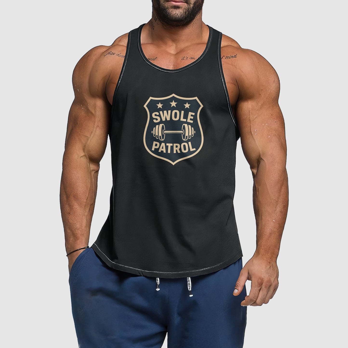 Ultimate Gym Tank Top for Men: Stay Cool and Comfy During Intense Workouts- TT02278