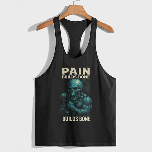 Skull 3D Racerback Tank Top- TT02300