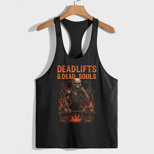 Skull 3D Racerback Tank Top- TT02301