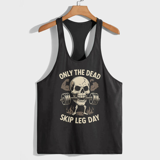 Skull 3D Racerback Tank Top- TT02305