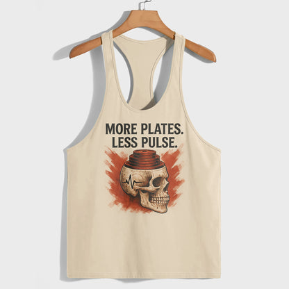 Skull 3D Racerback Tank Top- TT02309