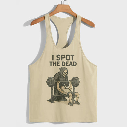 Skull 3D Racerback Tank Top- TT02311