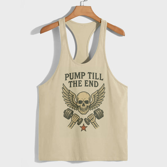 Skull 3D Racerback Tank Top- TT02312