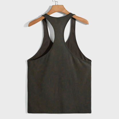 Skull 3D Racerback Tank Top- TT02325