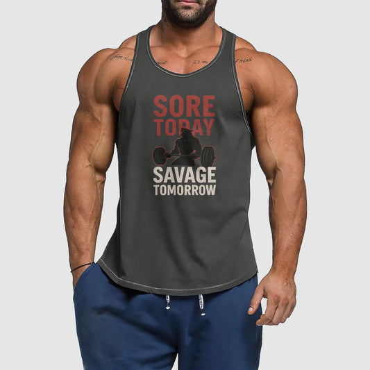 Ultimate Gym Tank Top for Men: Stay Cool and Comfy During Intense Workouts- TT02362