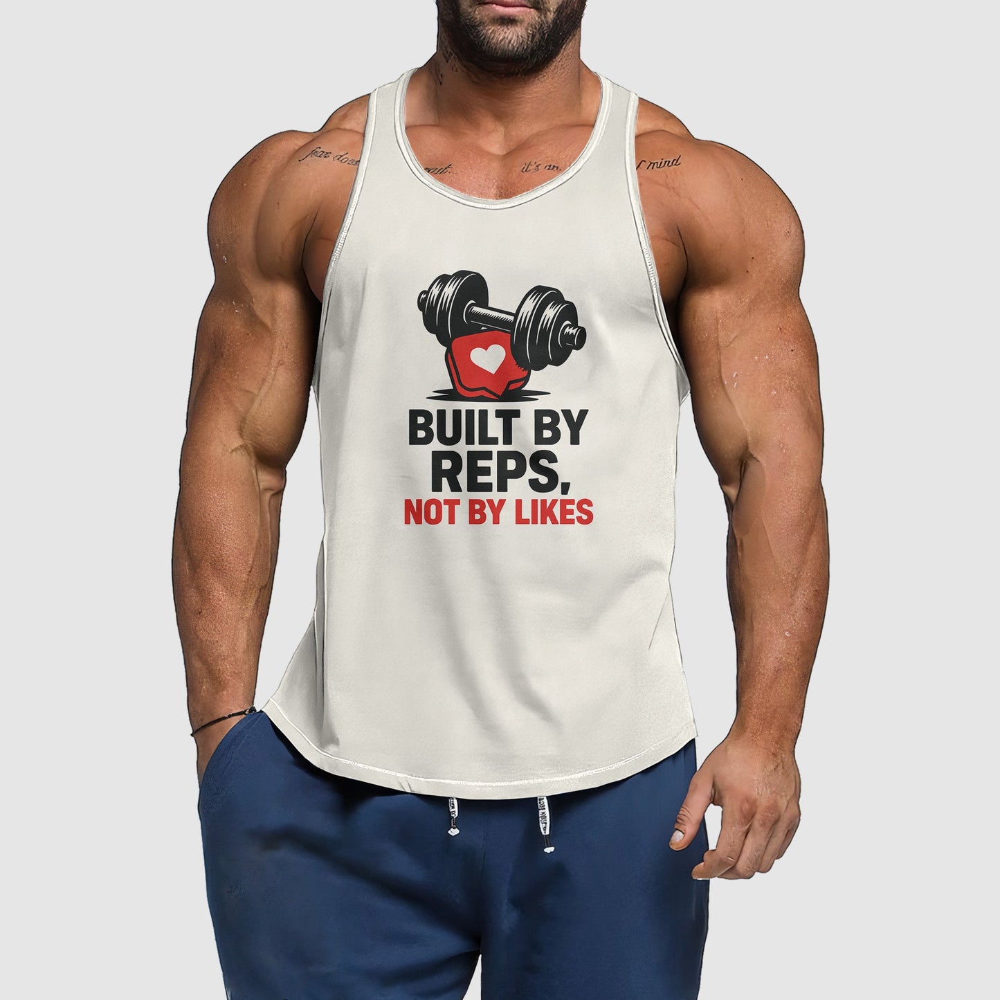 Ultimate Gym Tank Top for Men: Stay Cool and Comfy During Intense Workouts- TT02368