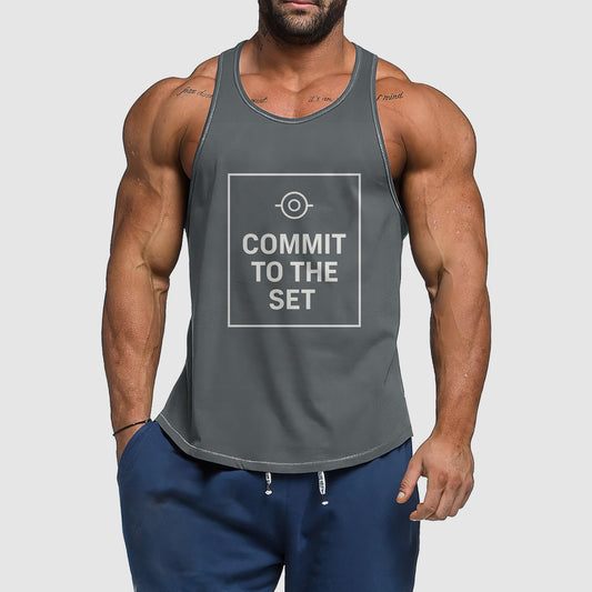 Ultimate Gym Tank Top for Men: Stay Cool and Comfy During Intense Workouts- TT02369