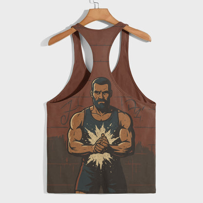 Bodybuilding Racerback Tank Top- TT02375
