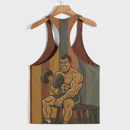 Bodybuilding Racerback Tank Top- TT02376