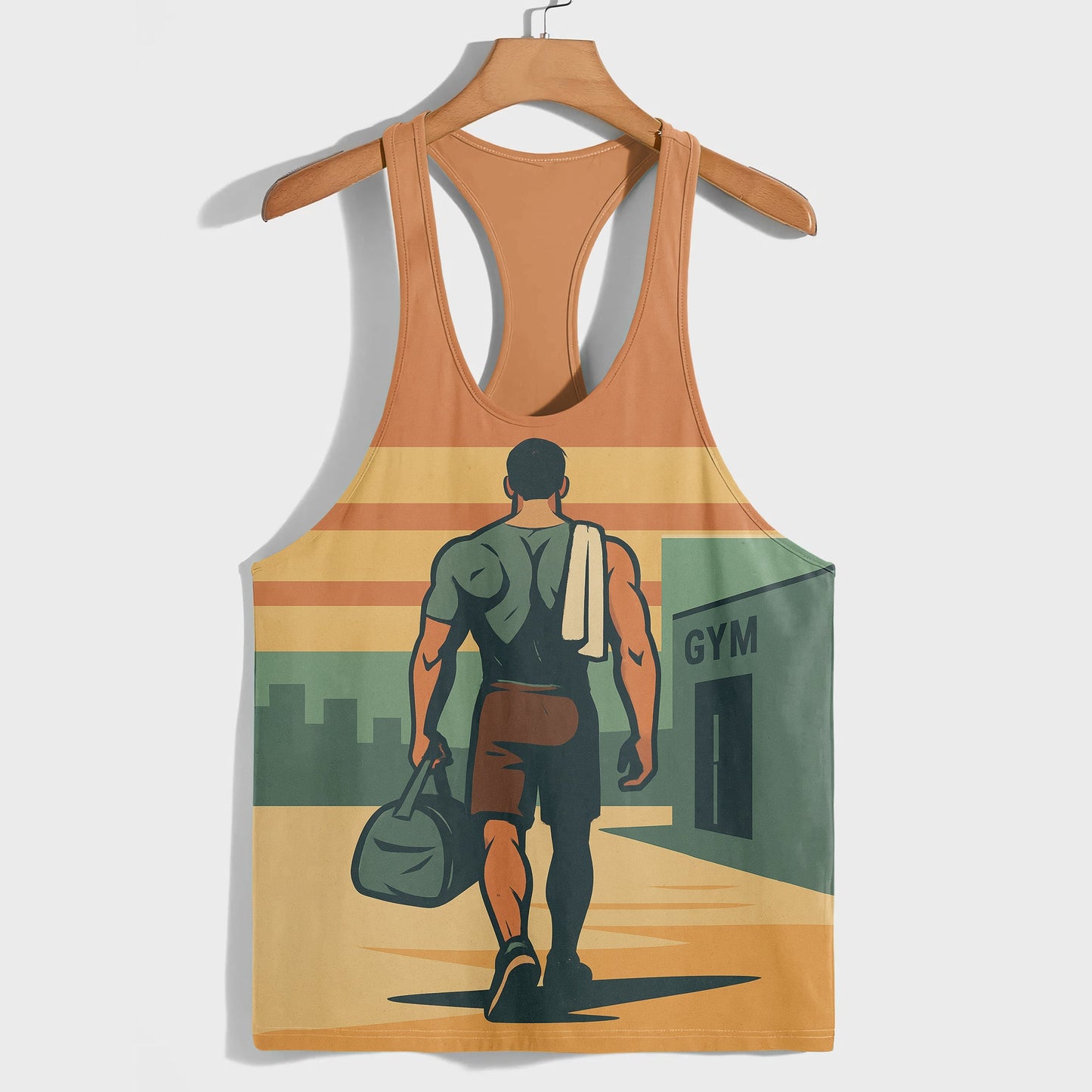 Bodybuilding Racerback Tank Top- TT02378