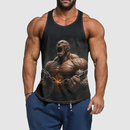 Ultimate Gym Tank Top for Men: Stay Cool and Comfy During Intense Workouts- TT02383