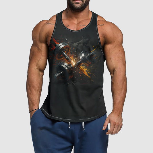 Ultimate Gym Tank Top for Men: Stay Cool and Comfy During Intense Workouts- TT02384
