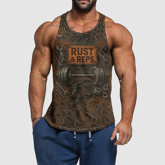 Ultimate Gym Tank Top for Men: Stay Cool and Comfy During Intense Workouts- TT02397