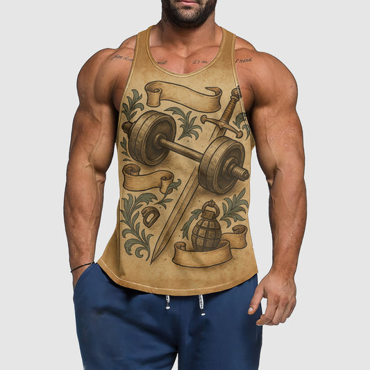 Ultimate Gym Tank Top for Men: Stay Cool and Comfy During Intense Workouts- TT02399