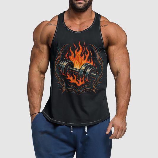 Ultimate Gym Tank Top for Men: Stay Cool and Comfy During Intense Workouts- TT02418