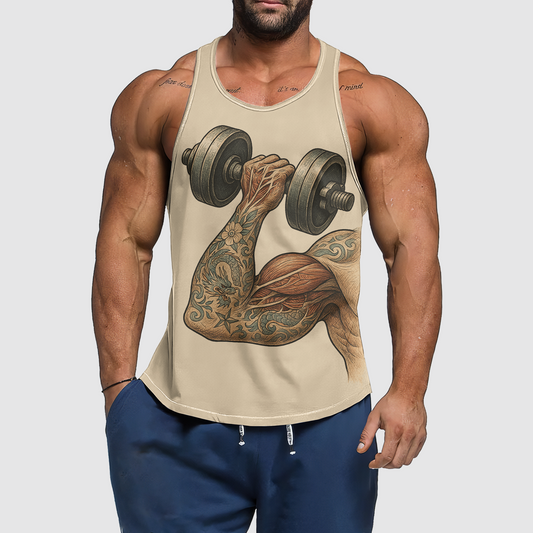 Ultimate Gym Tank Top for Men: Stay Cool and Comfy During Intense Workouts- TT02425