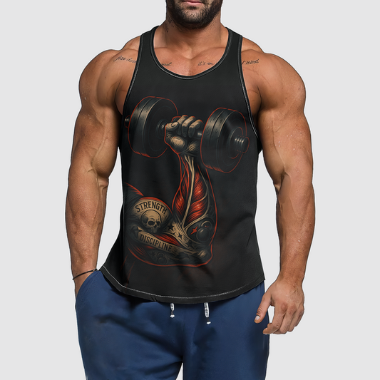 Ultimate Gym Tank Top for Men: Stay Cool and Comfy During Intense Workouts- TT02426