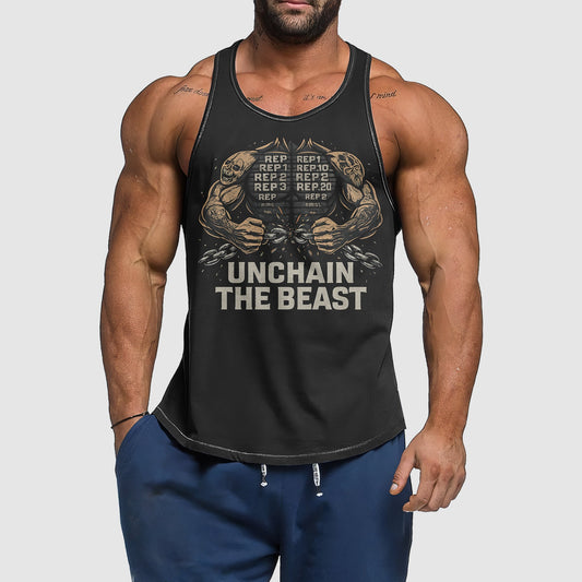 Ultimate Gym Tank Top for Men: Stay Cool and Comfy During Intense Workouts- TT02438