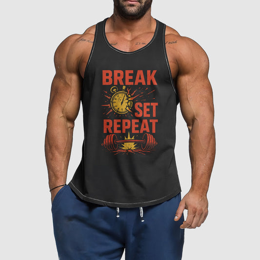 Ultimate Gym Tank Top for Men: Stay Cool and Comfy During Intense Workouts- TT02439