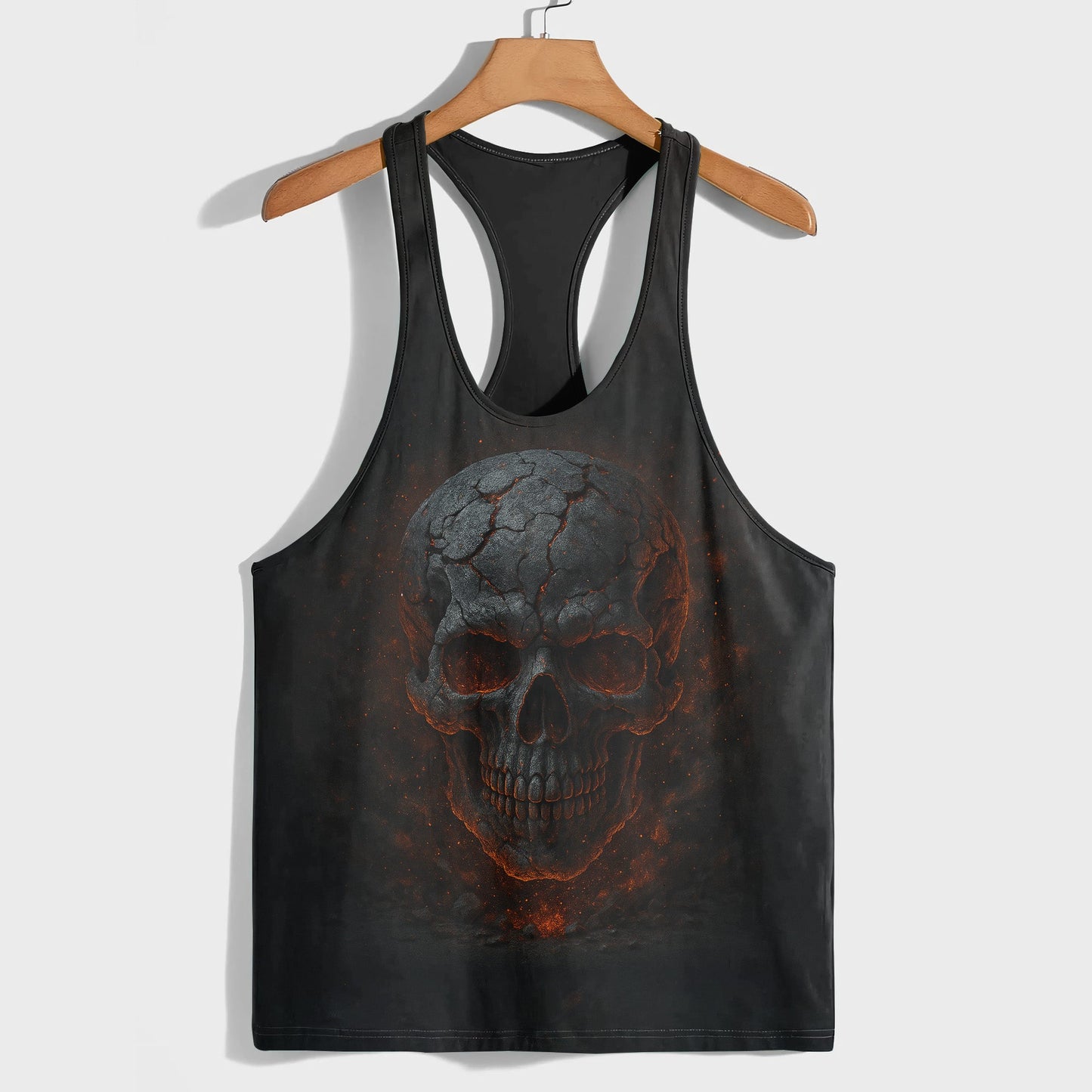 Skull 3D Racerback Tank Top- TT02479