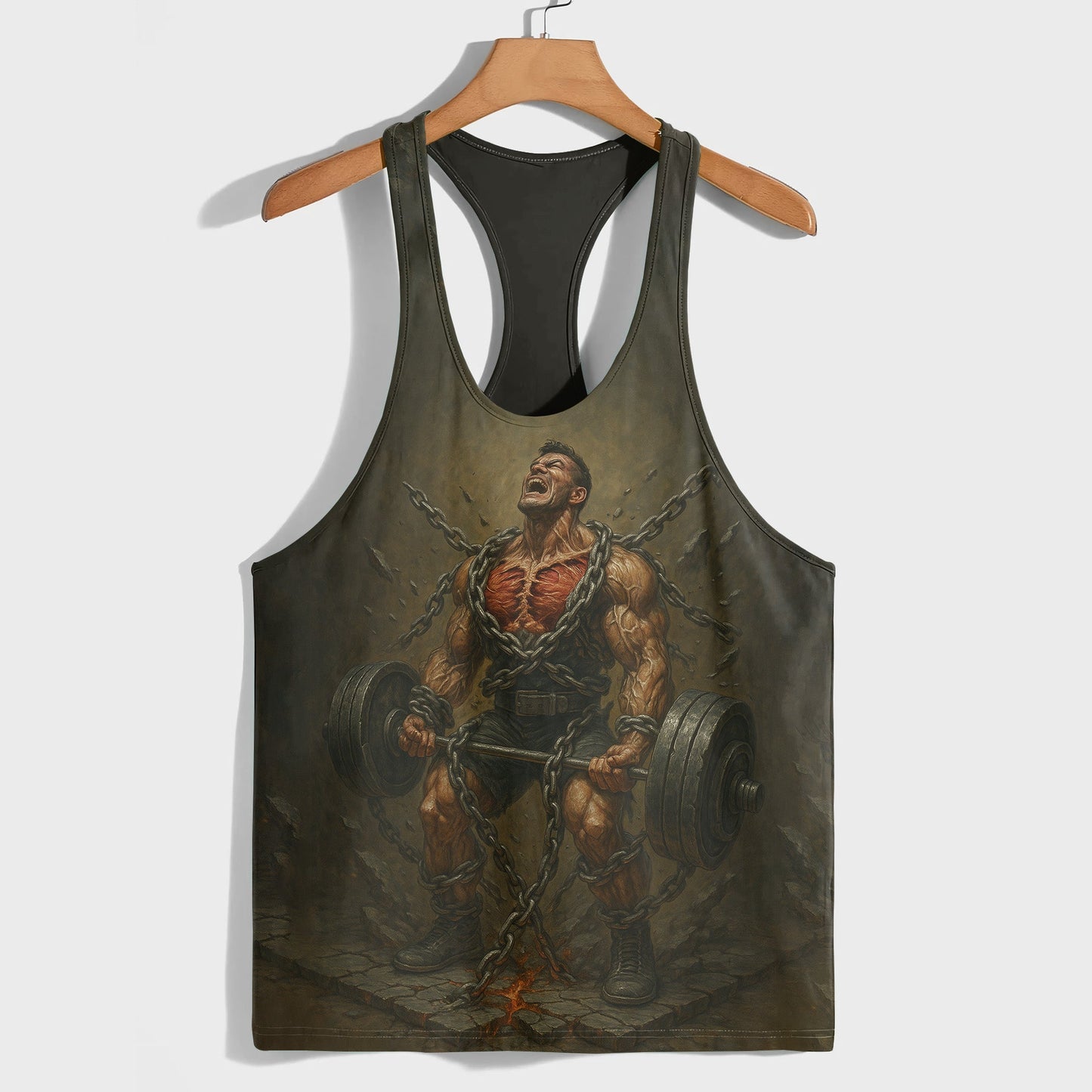 Bodybuilding Racerback Tank Top- TT02494