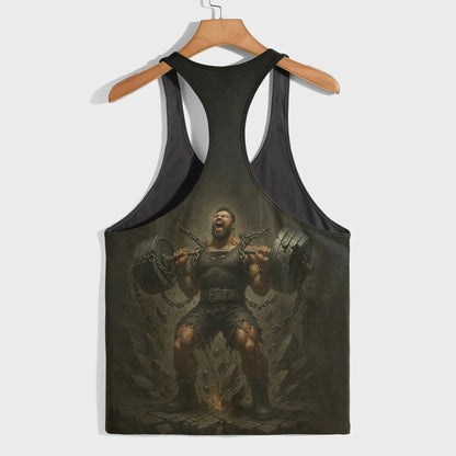 Bodybuilding Racerback Tank Top- TT02519