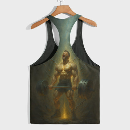 Bodybuilding Racerback Tank Top- TT02523