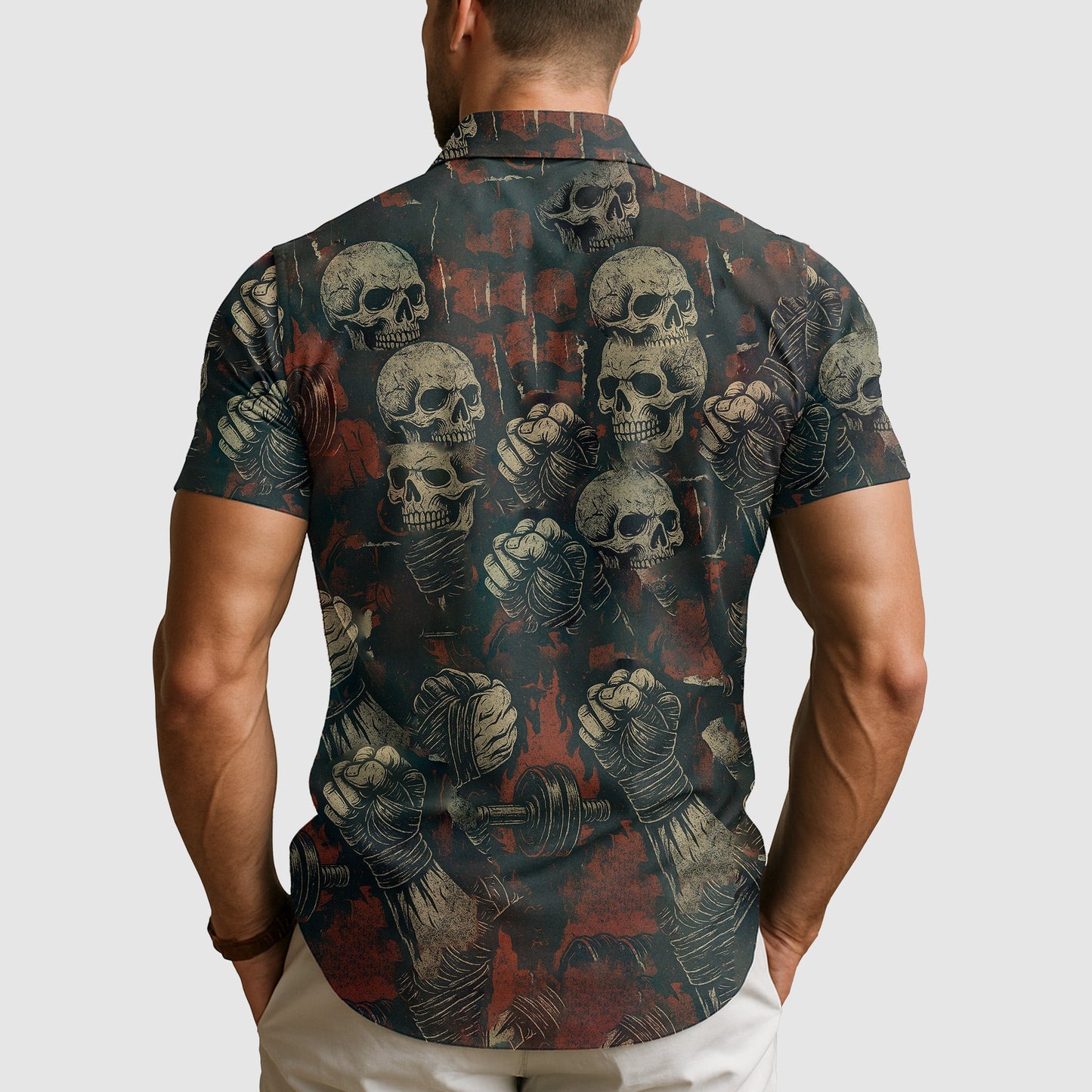 GymPro Short Sleeve Button Shirt- TT02542