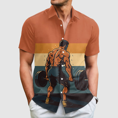 GymPro Short Sleeve Button Shirt- TT02543