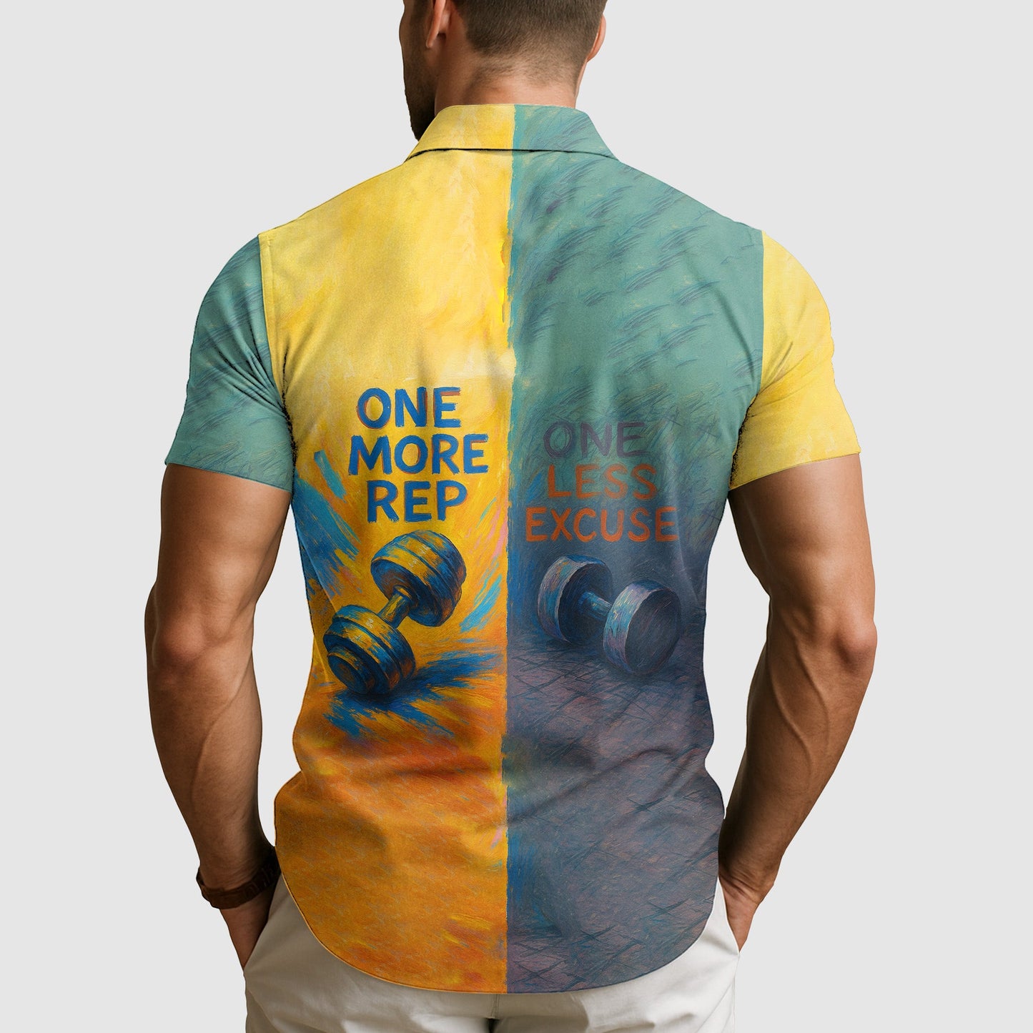 GymPro Short Sleeve Button Shirt- TT02544