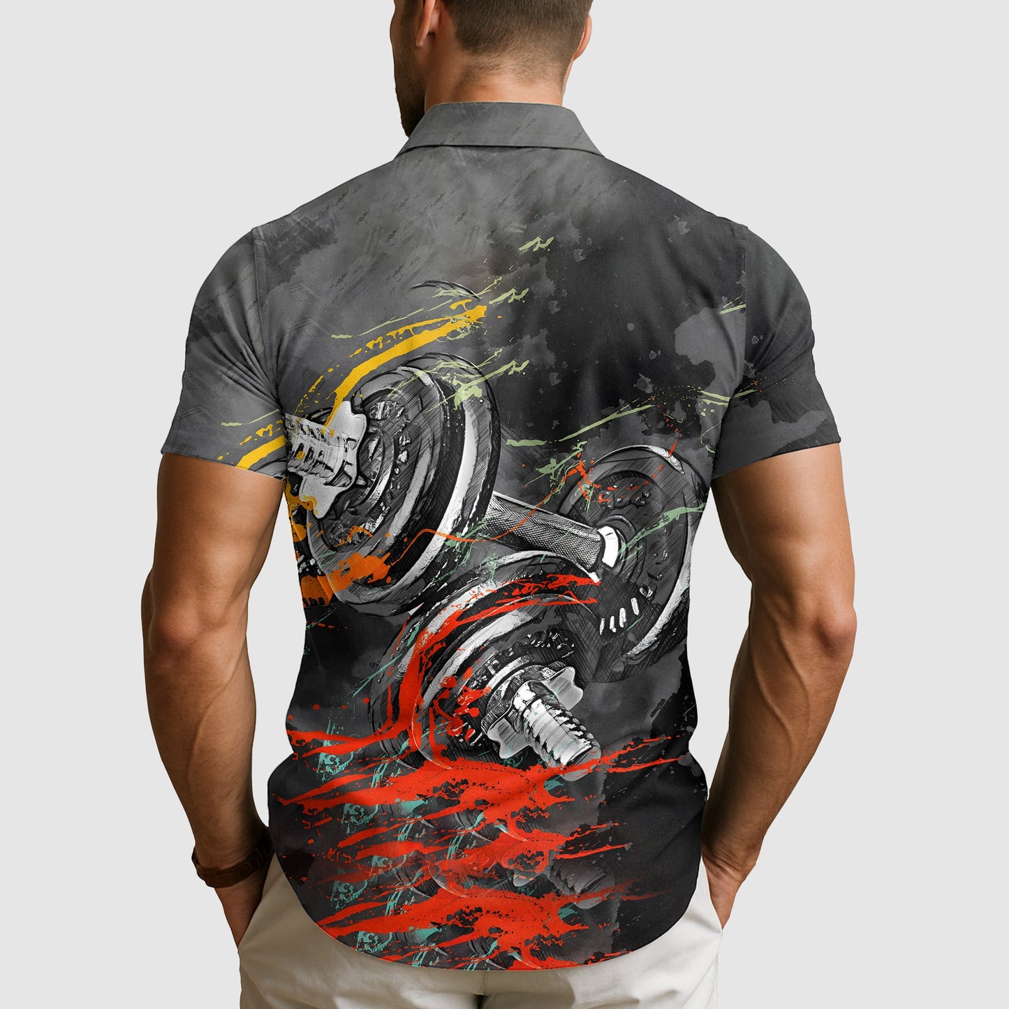 GymPro Short Sleeve Button Shirt- TT02548