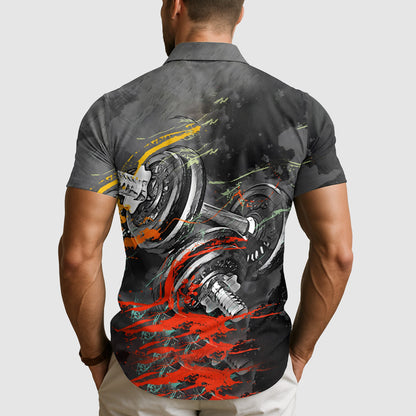 GymPro Short Sleeve Button Shirt- TT02548