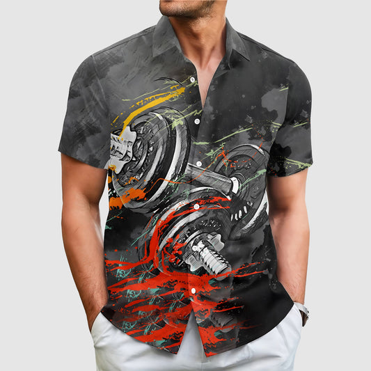 GymPro Short Sleeve Button Shirt- TT02548