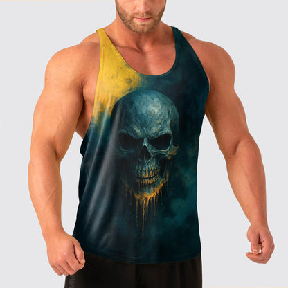 Skull Power Training Tank Top for Men- TT02592