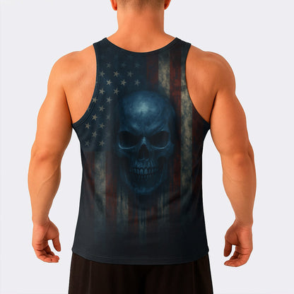Skull Power Training Tank Top for Men- TT02594