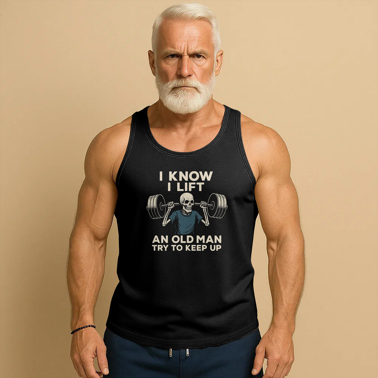 Classic Tank Top for Older Men- TT02615
