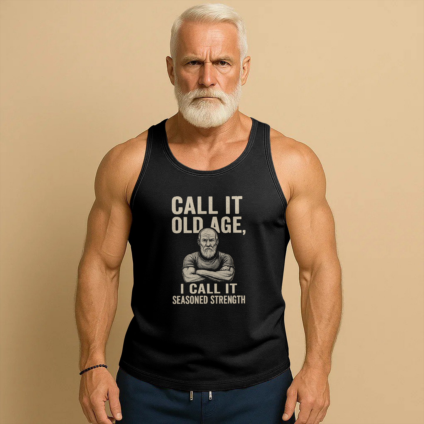 Classic Tank Top for Older Men- TT02617