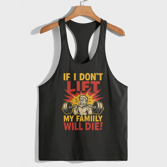 Bodybuilding Racerback Tank Top- TT02723