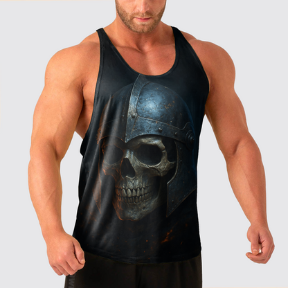 Skull Power Training Tank Top for Men- TT02727
