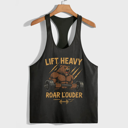 Bodybuilding Racerback Tank Top- TT02746