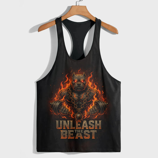 Bodybuilding Racerback Tank Top- TT02749
