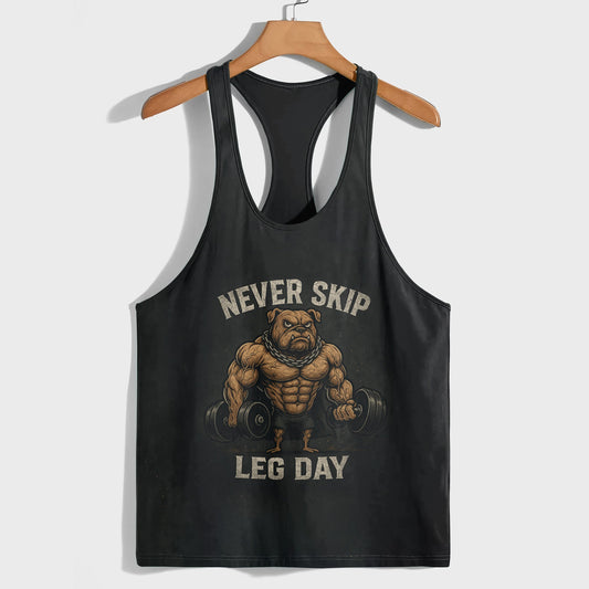 Bodybuilding Racerback Tank Top- TT02751