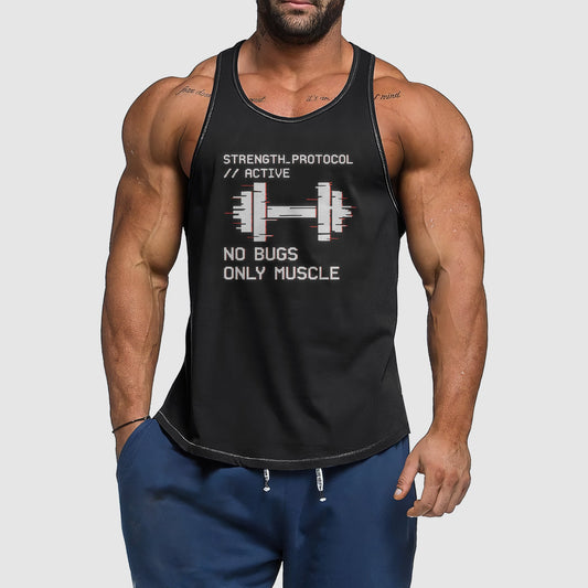 Ultimate Gym Tank Top for Men: Stay Cool and Comfy During Intense Workouts- TT02771