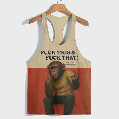 Funny Meme Racerback Tank Top- TT02858
