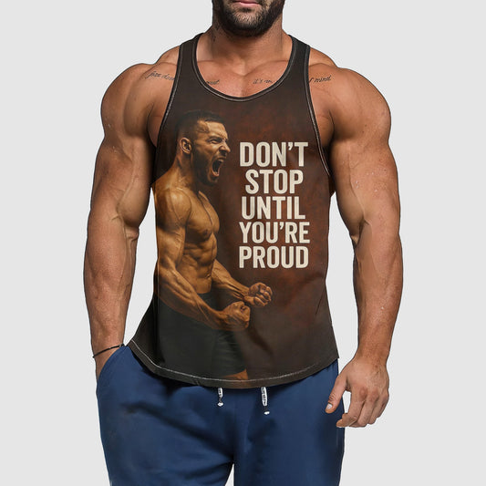 Ultimate Gym Tank Top for Men: Stay Cool and Comfy During Intense Workouts- TT02872