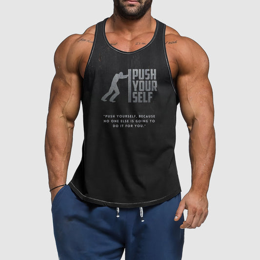 Ultimate Gym Tank Top for Men: Stay Cool and Comfy During Intense Workouts- TT02877