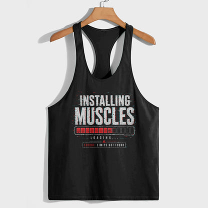 Bodybuilding Racerback Tank Top- TT02935