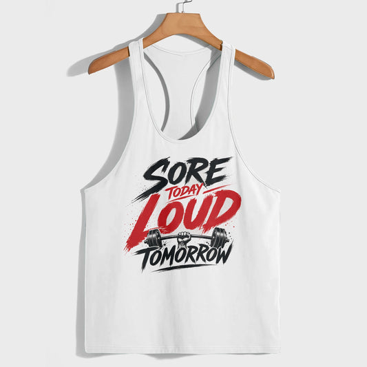 Bodybuilding Racerback Tank Top- TT02965